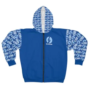 CNO Blue On Blue Zip Up Hoodie