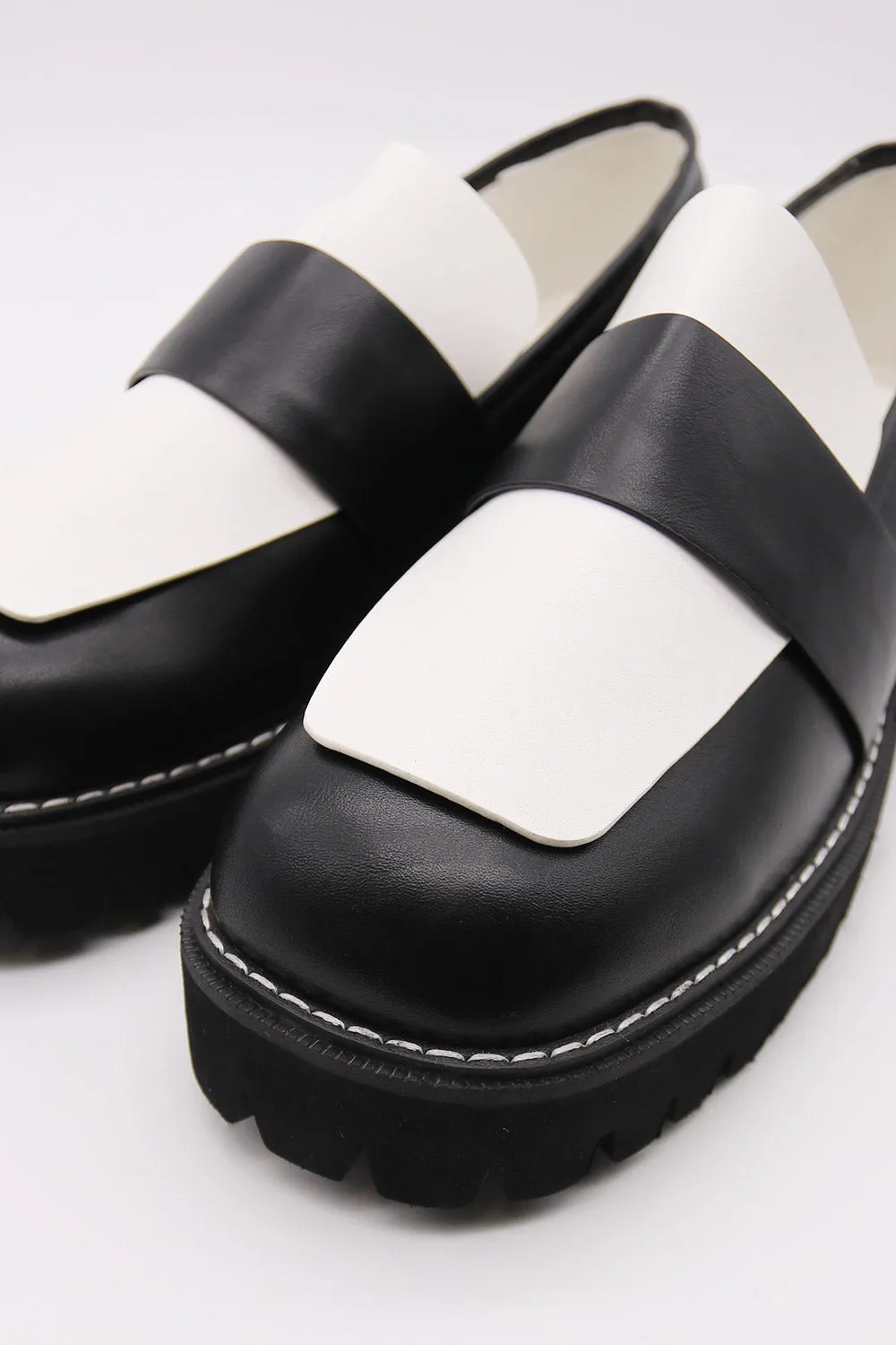 Colorblock Flatform Loafer