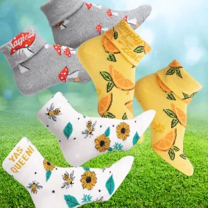 Comfy Clog Turn Cuff Socks