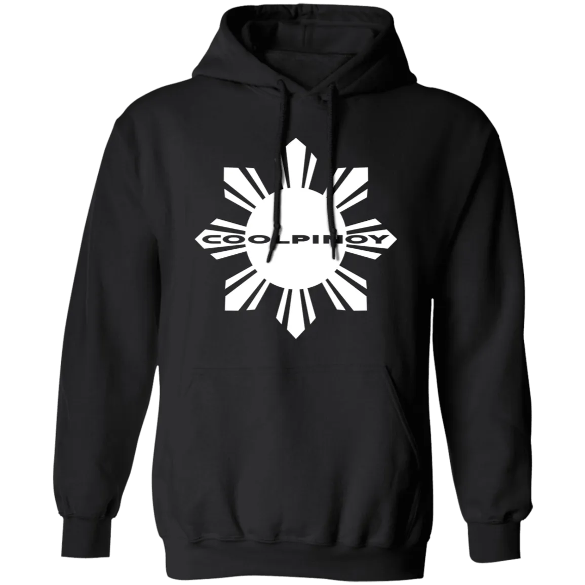 CoolPinoy Mid White Unisex Pullover Hoodie