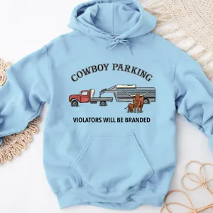 Cowboy Parking Hoodie (S-3XL) Unisex - Multiple Colors!