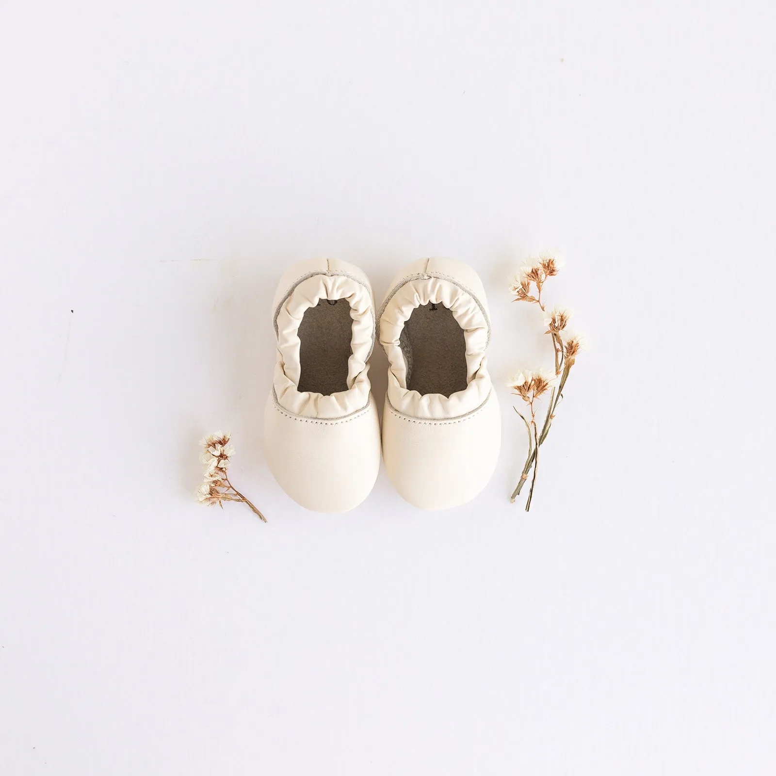Cream Soft Sole Loafer