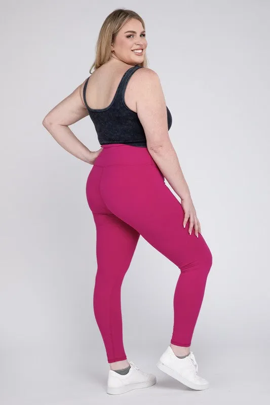 CROSSOVER CURVE full length leggings
