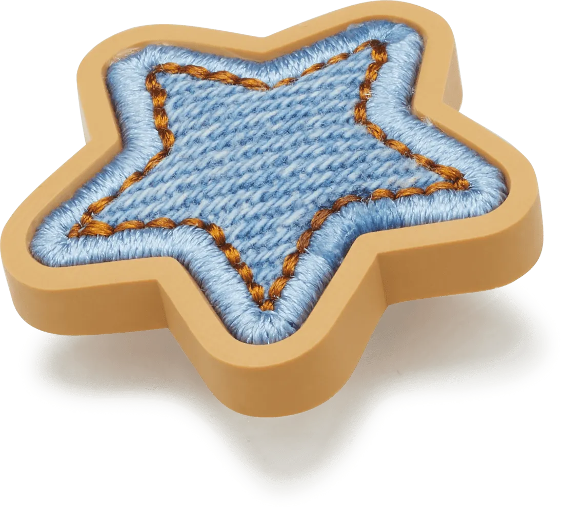 Denim Star Jibbitz