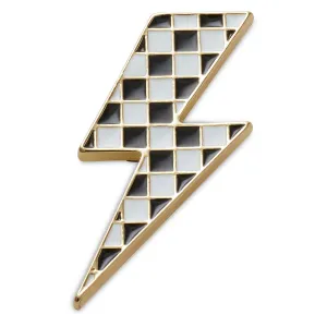 Dice Print Lightning Bolt Jibbitz