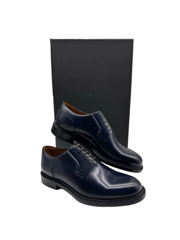 Dior Homme Derby Leather Lace Up Men's Shoe Size 40=US 8