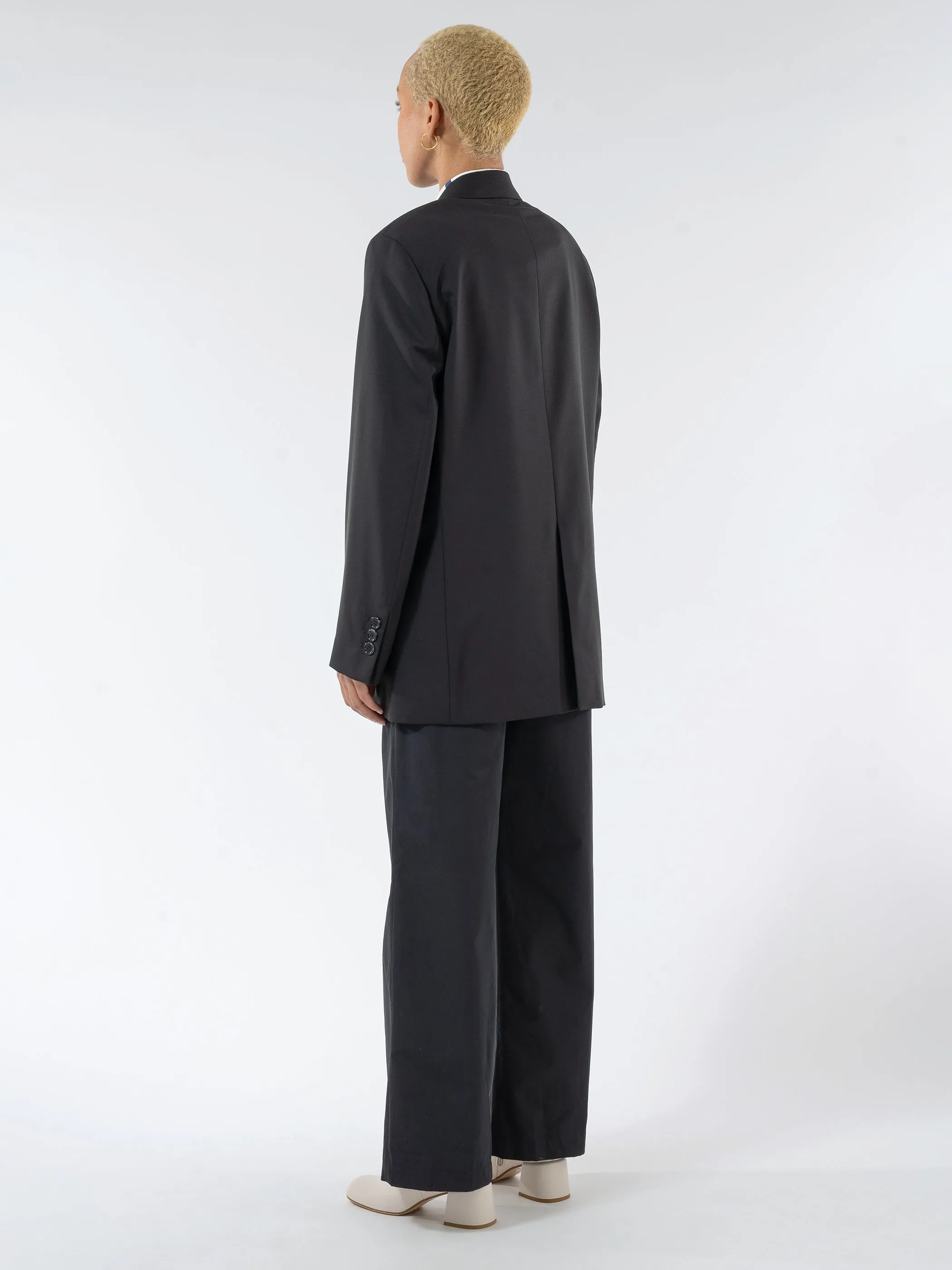 Double-Breasted Suit Jacket