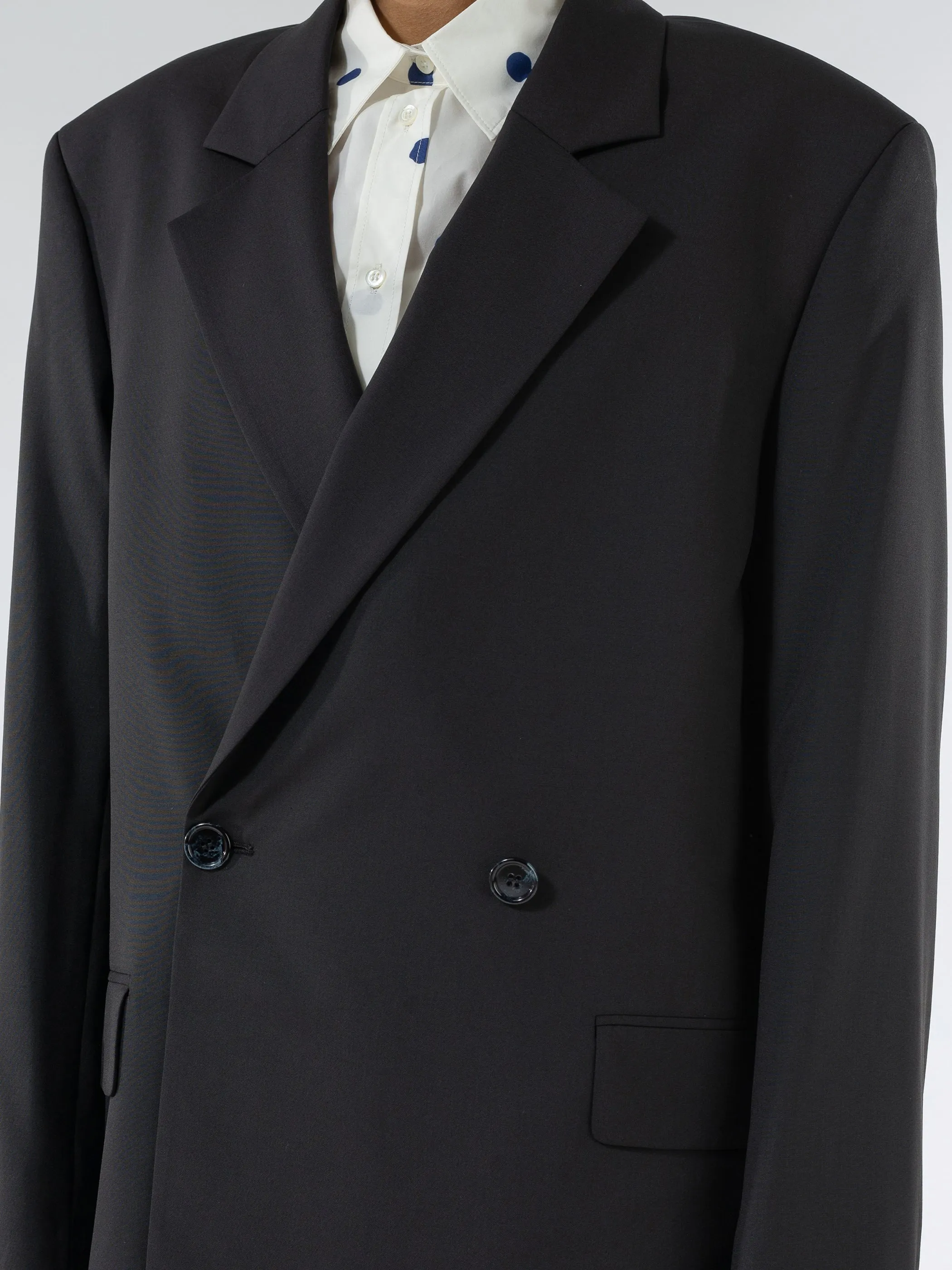 Double-Breasted Suit Jacket