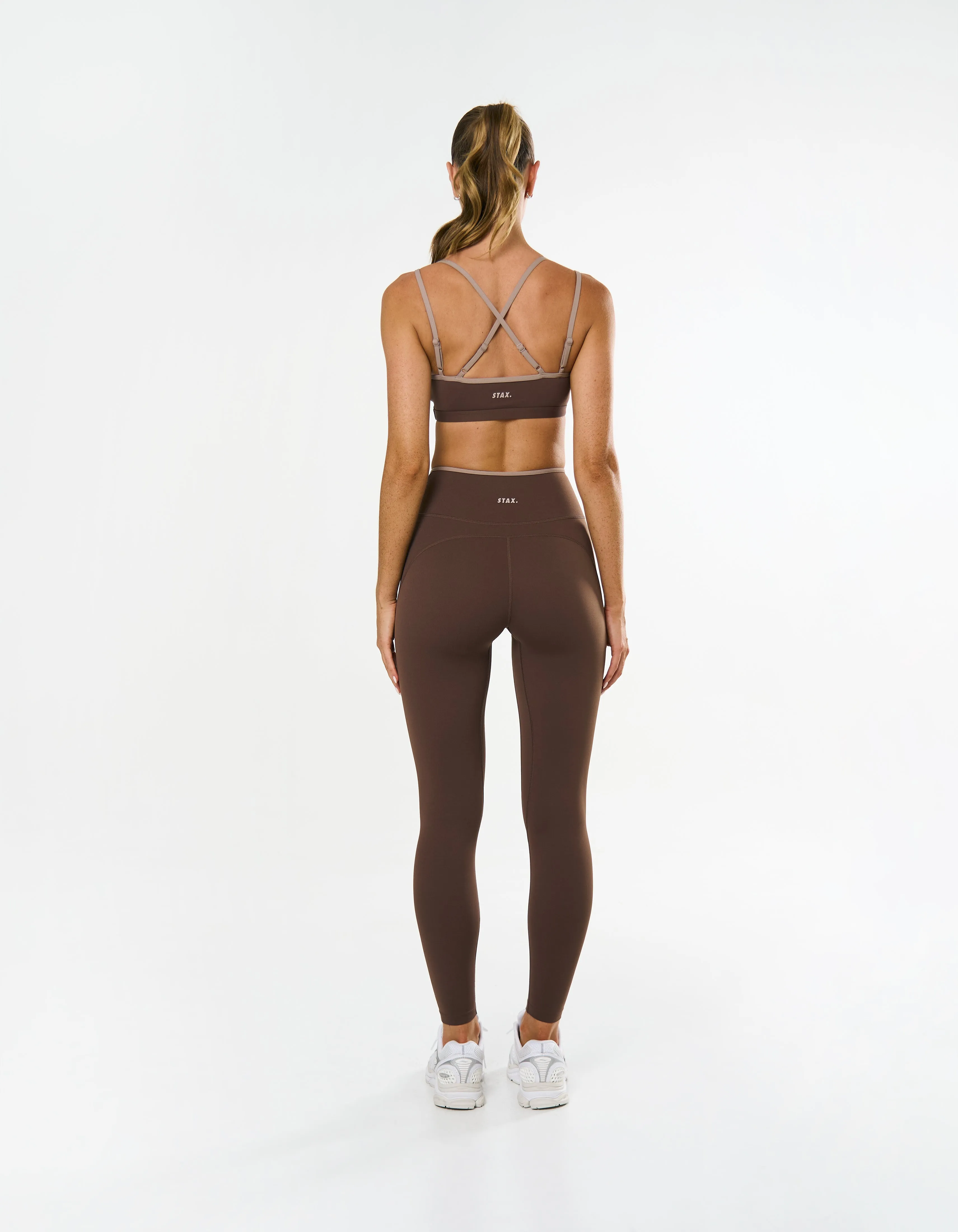 Double Strap Crop Airlyte - Coconut
