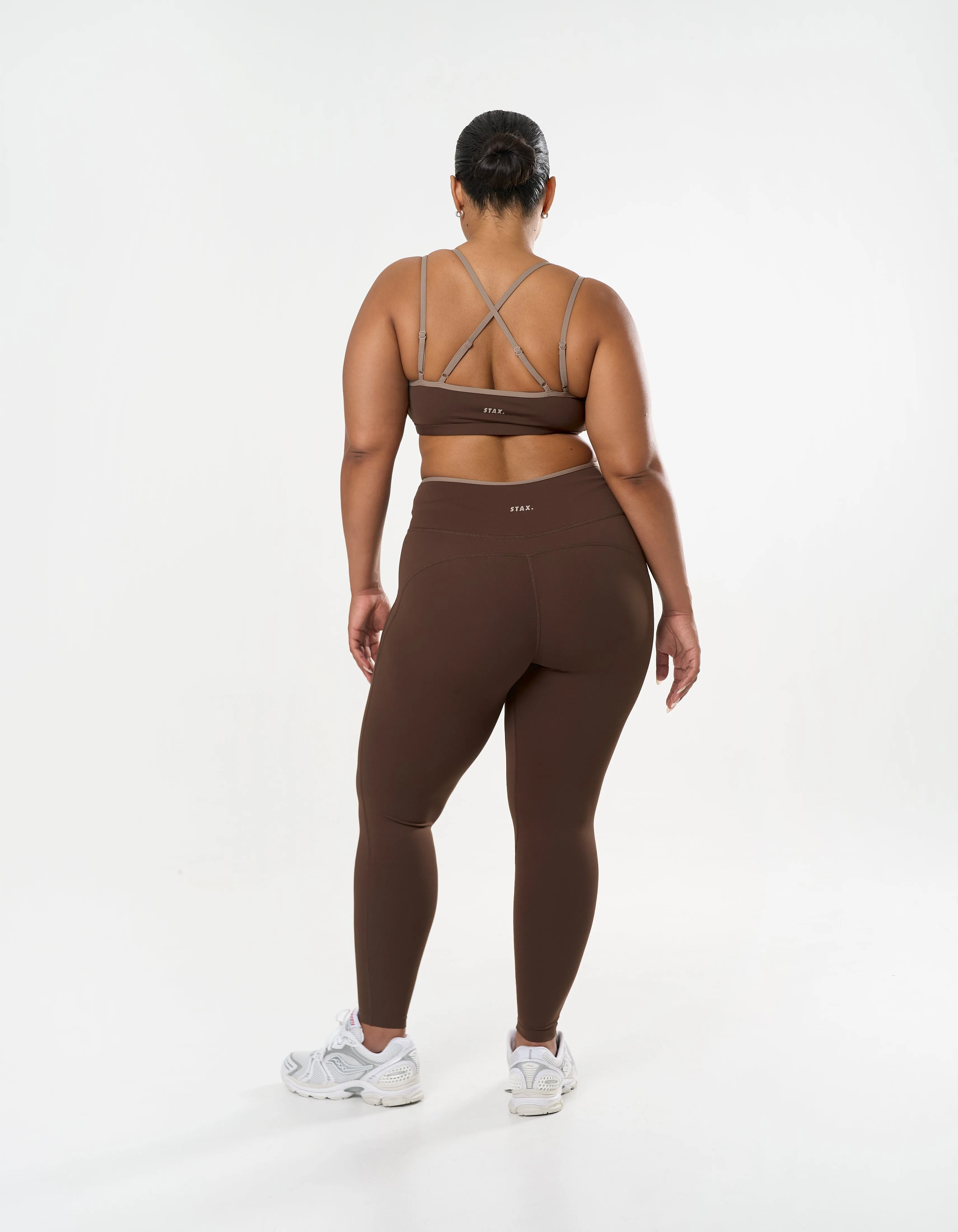 Double Strap Crop Airlyte - Coconut