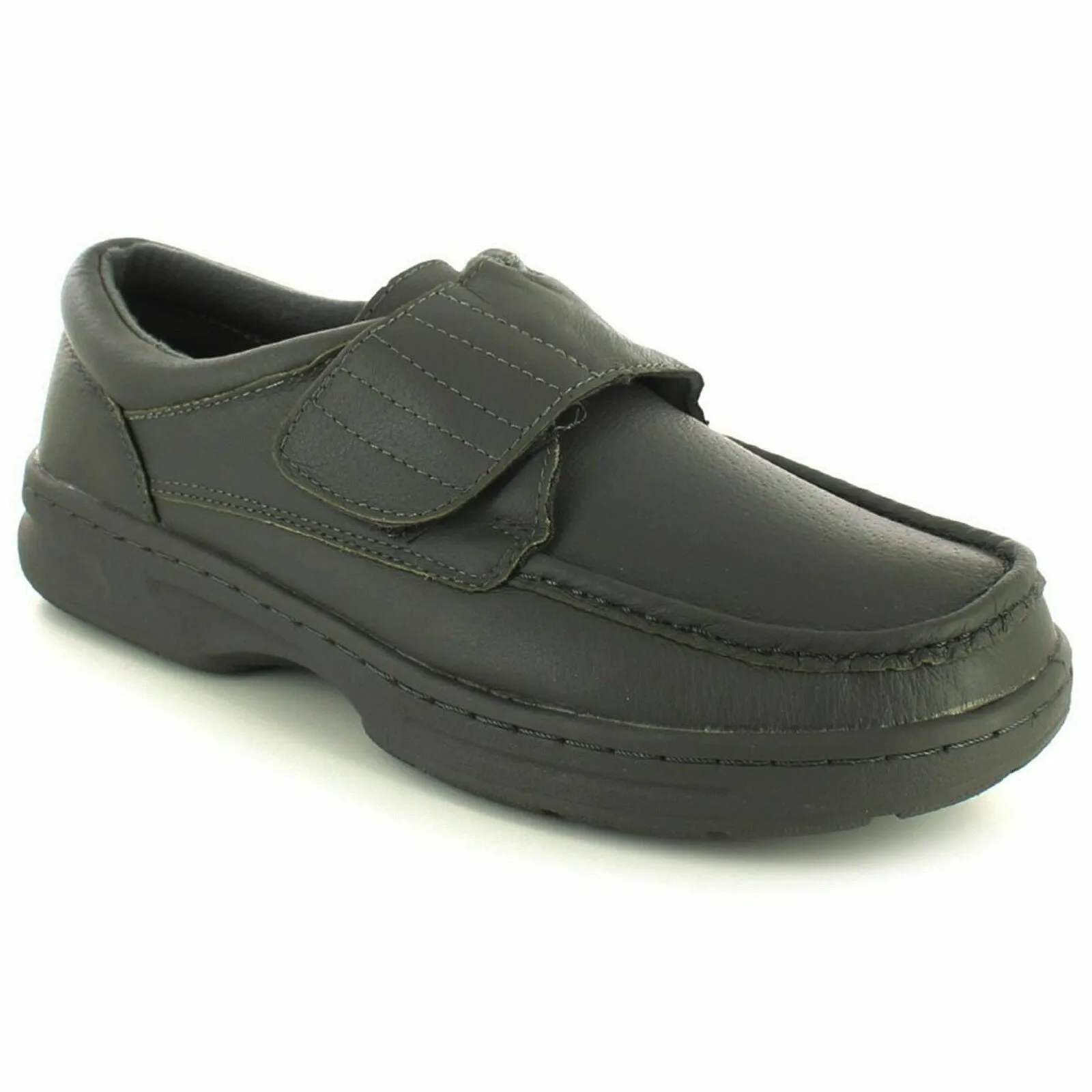DR KELLER MENS WIDE FIT SHOES REAL LEATHER PADDED CASUAL FORMAL SMART MOCCASIN