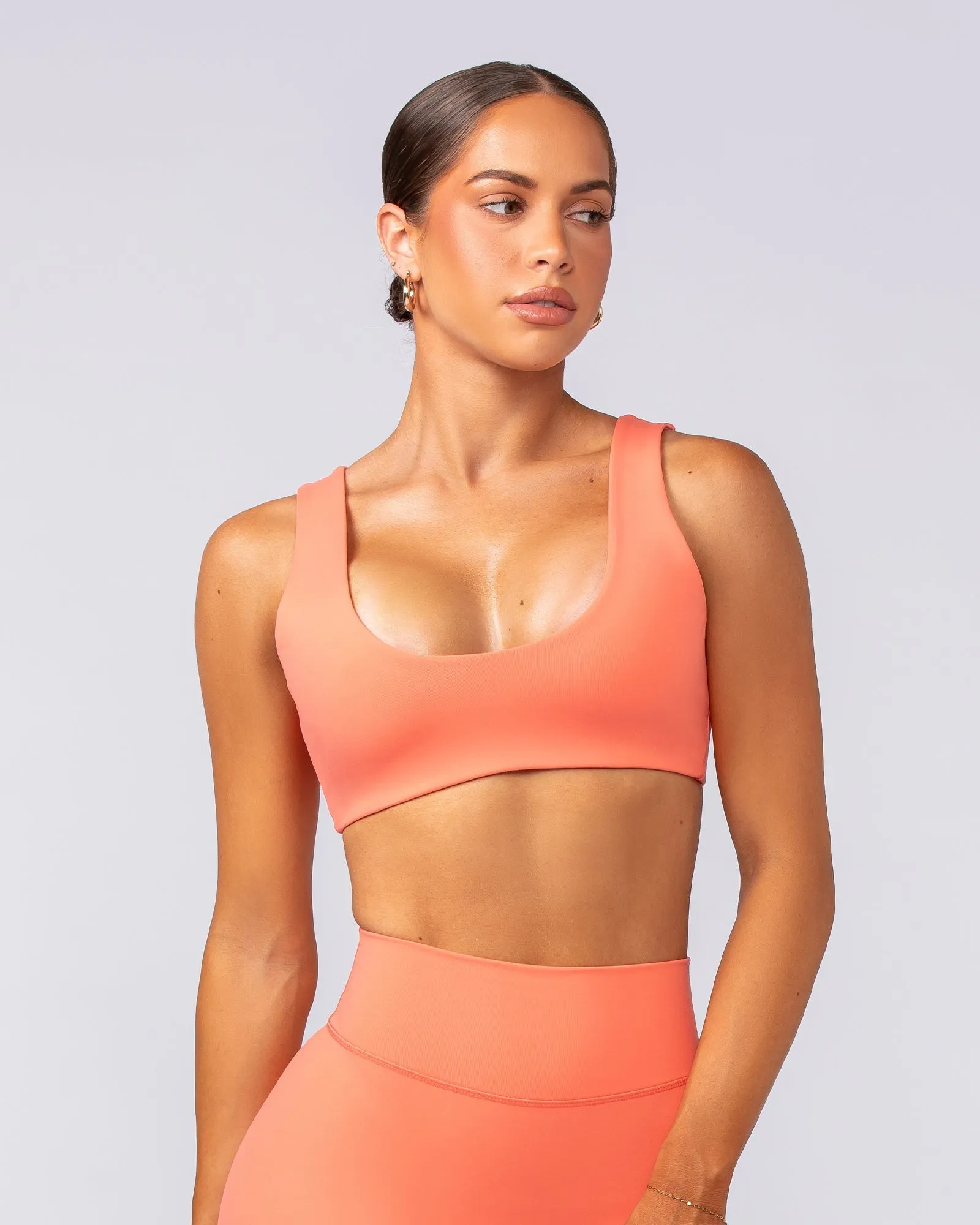 Elite Bralette - Hot Coral
