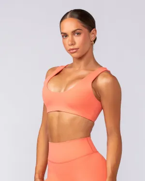 Elite Bralette - Hot Coral