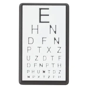 Eye Chart Jibbitz