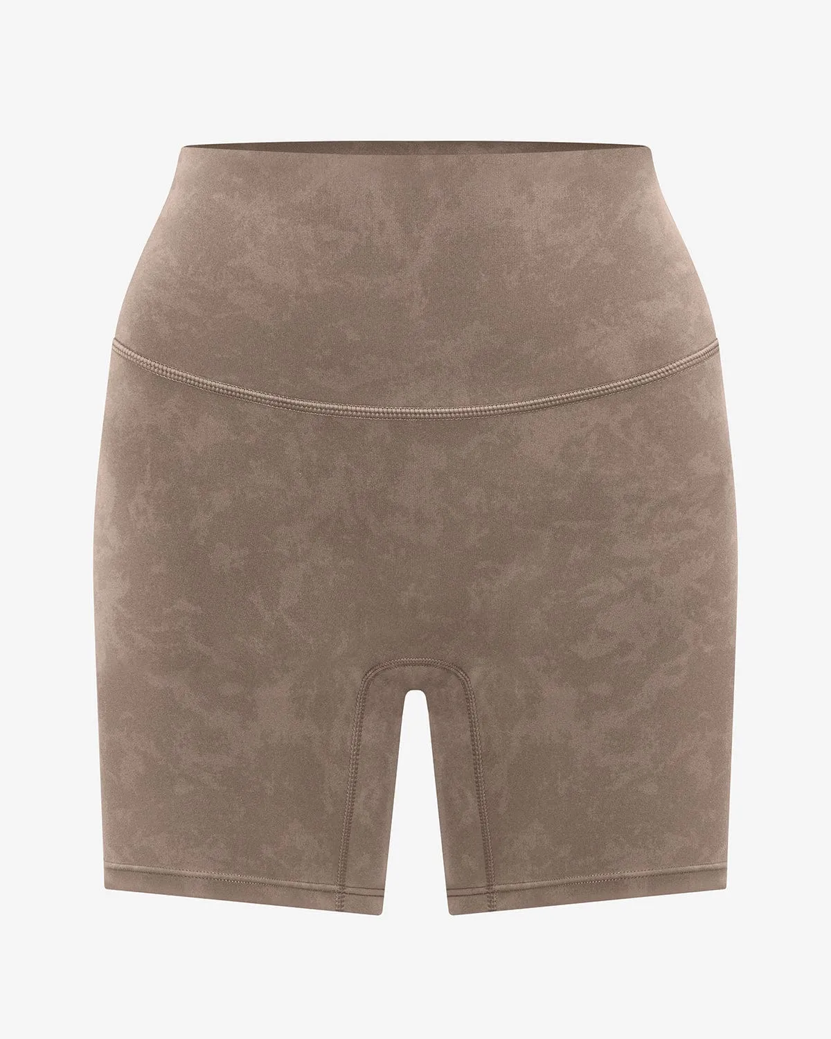 Fade Scrunch Shorts 5" | Mocha