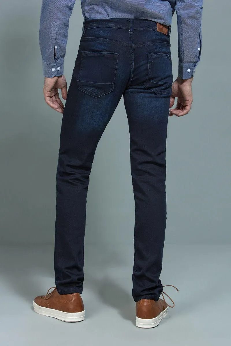 Faded Navy Jeans