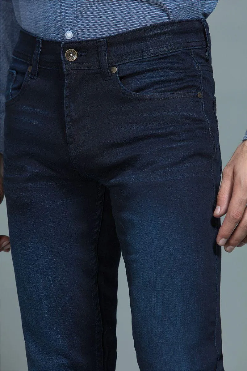 Faded Navy Jeans