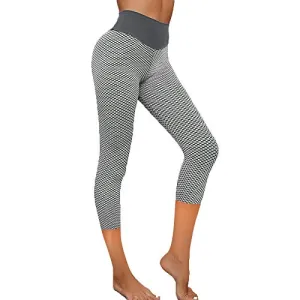 Famous TIK Tok Leggings, High Waist Yoga Pants for Women, Tiktok Workout Scrunch Booty Lifting Leggings Tights - 7 Points