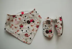 Farm Animals Baby Bib