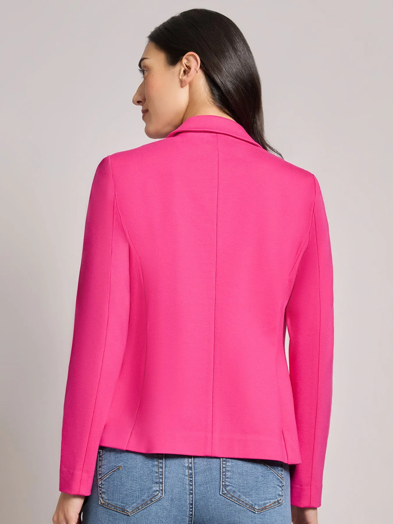 Faux Double Breasted Jacket
