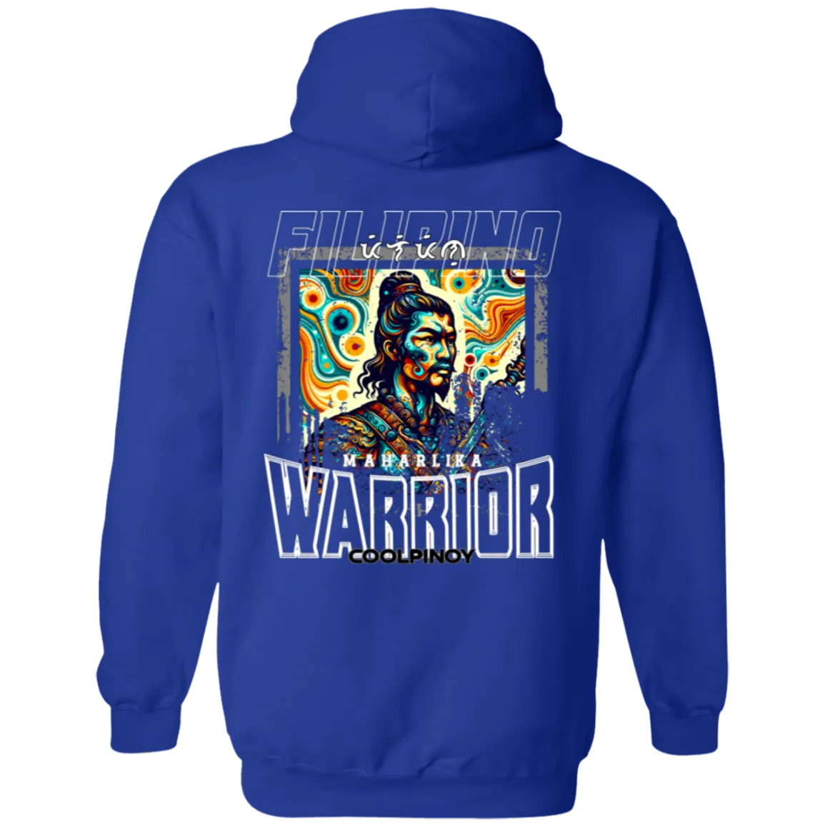 Filipino Warrior Distressed Unisex Pullover Hoodie