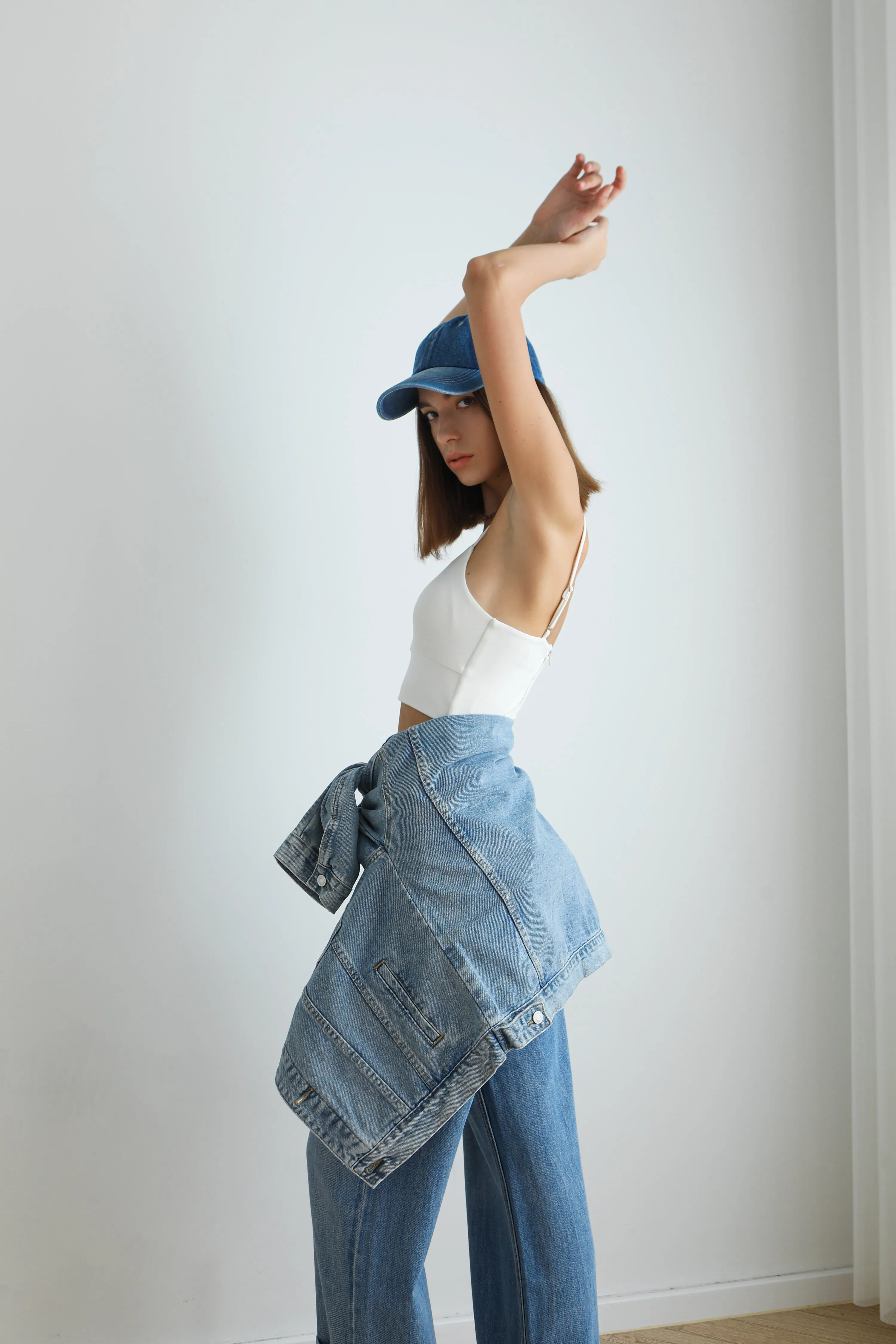 Flipped Wide Leg Jeans