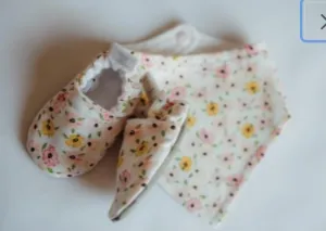 Floral Baby Bib