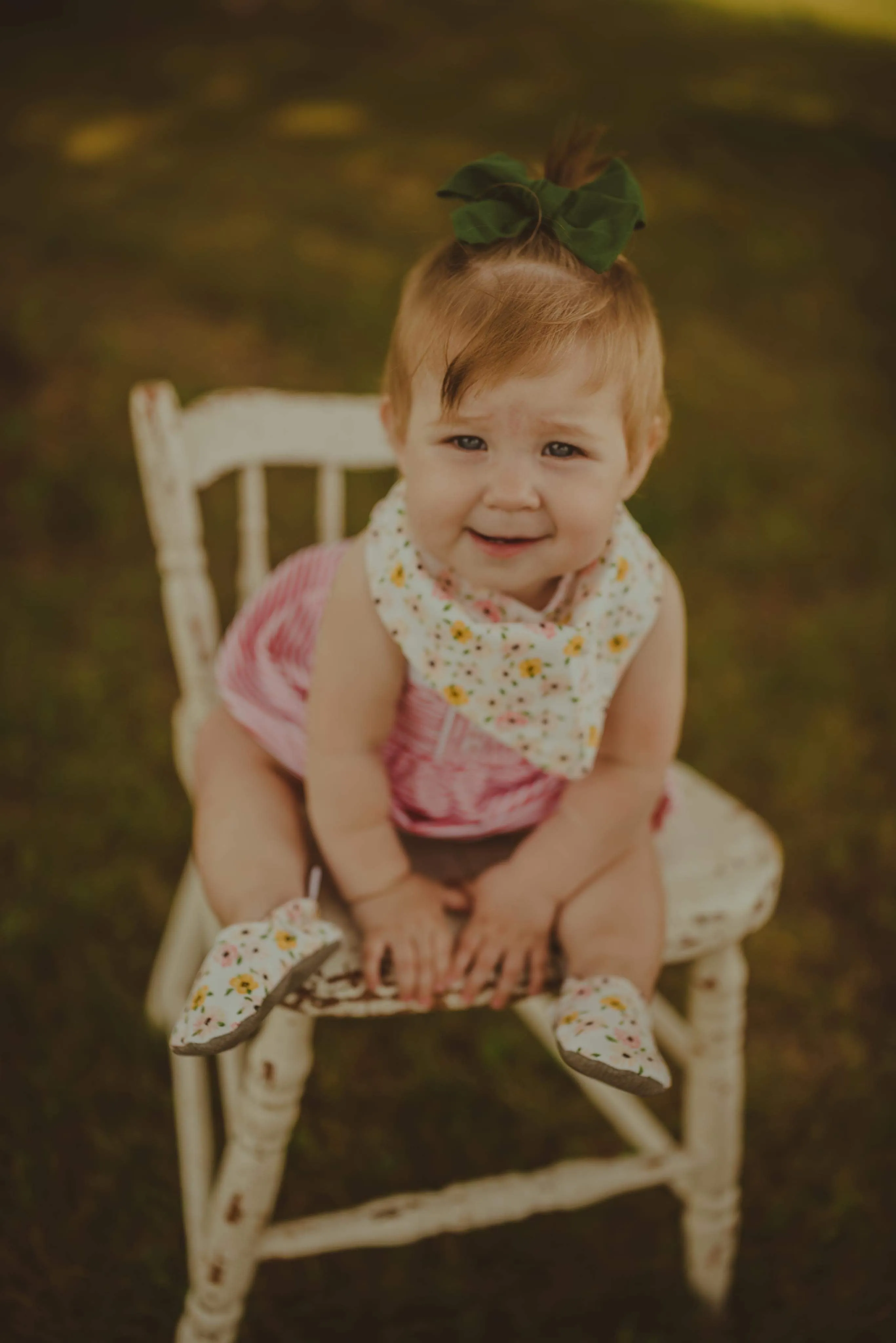 Floral Soft Soled Baby Shoes