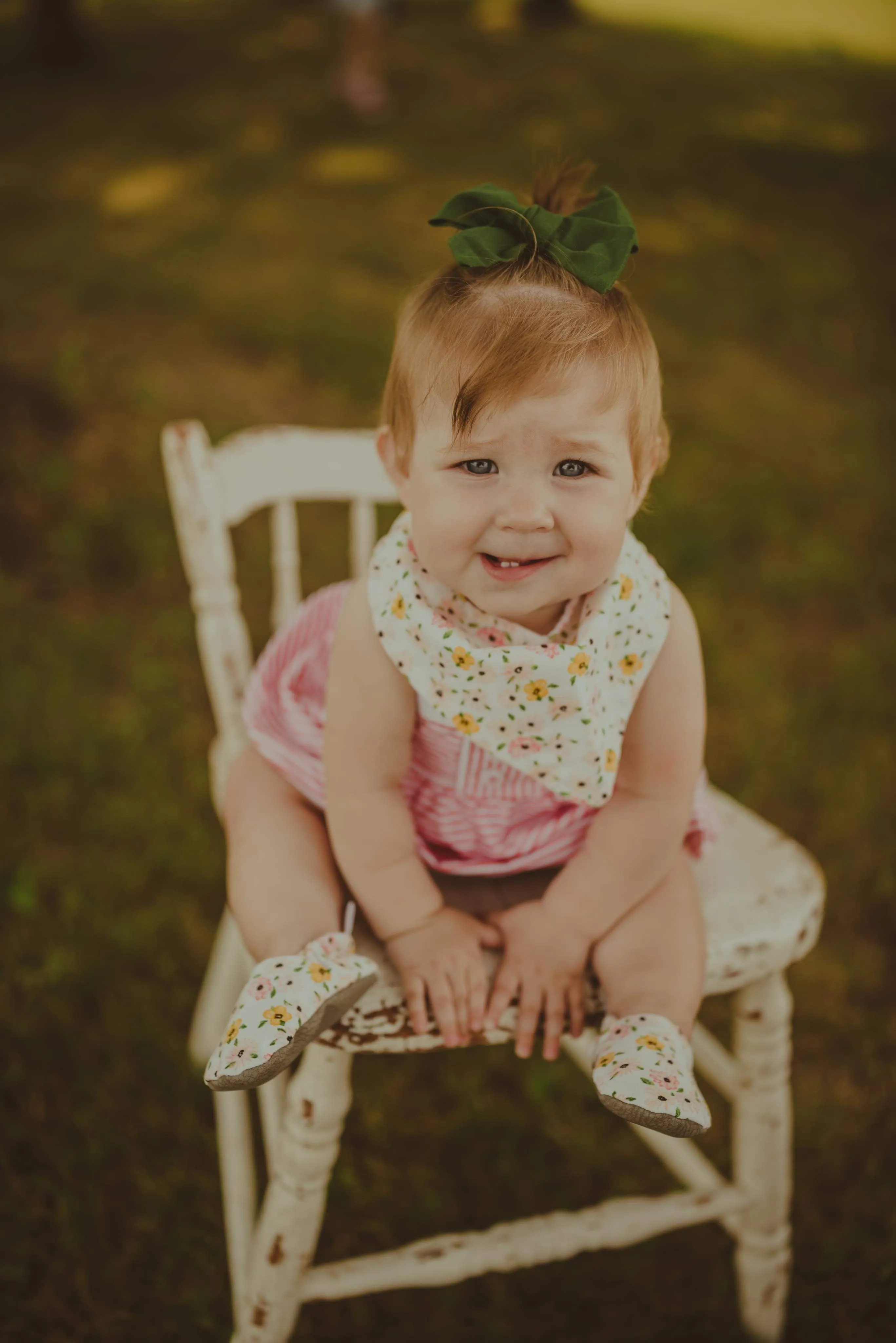 Floral Soft Soled Baby Shoes