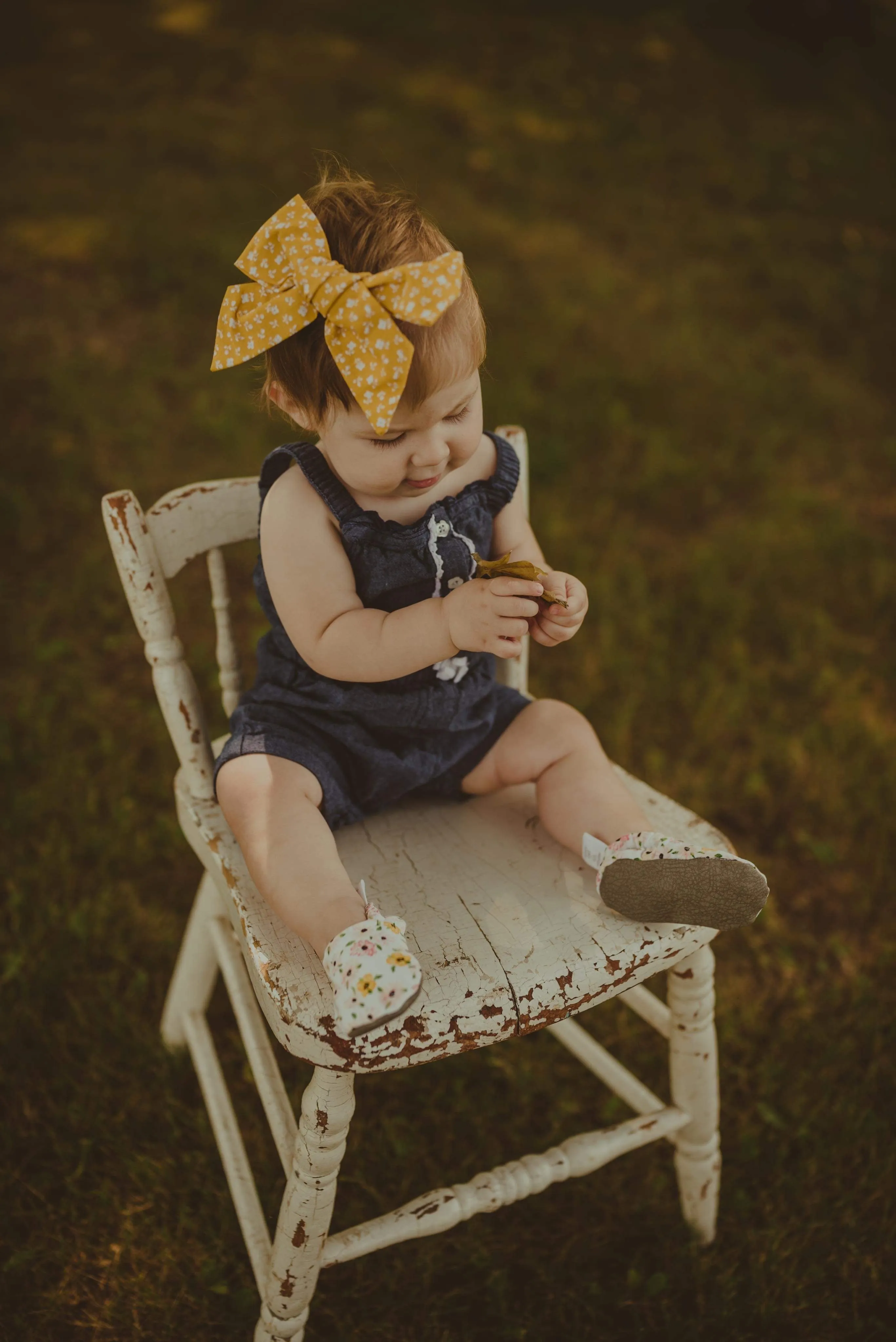 Floral Soft Soled Baby Shoes