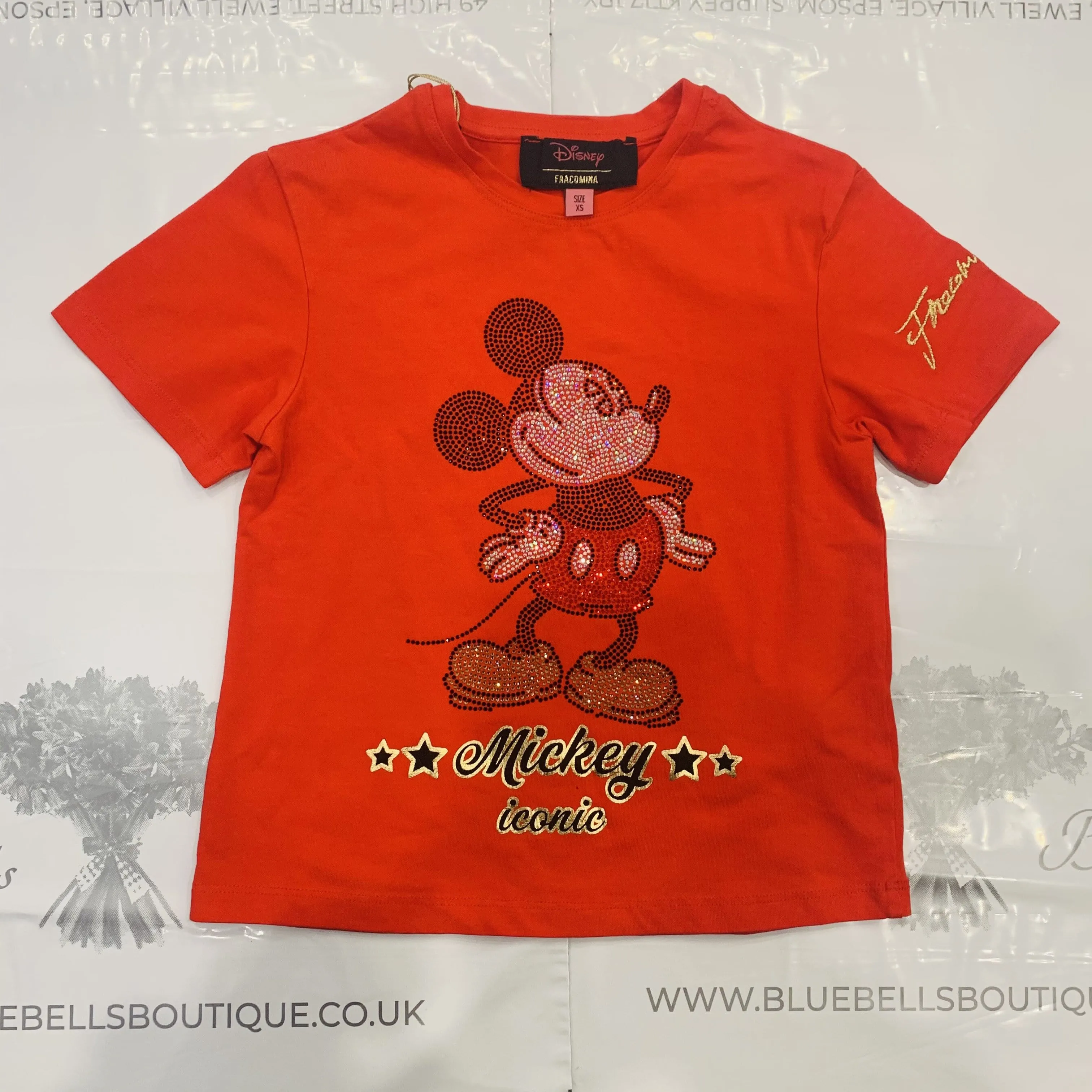 FRACOMINA DISNEY MICKY RED T SHIRT