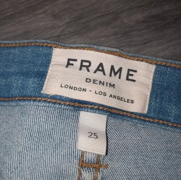 Frame Denim Le High Skinny in Morton
