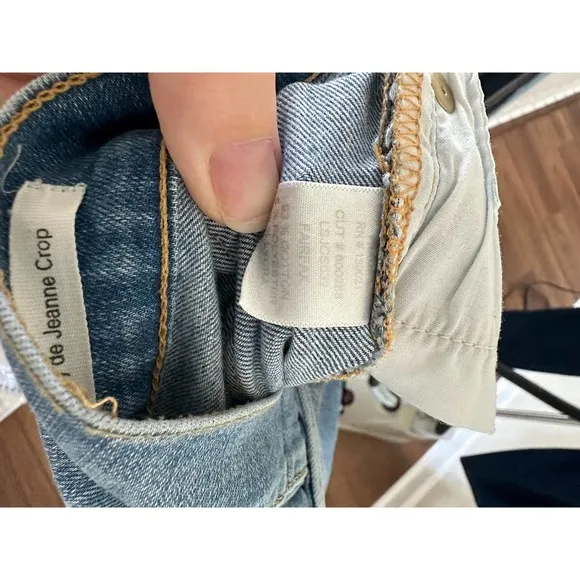 FRAME DENIM Le Skinny de Jeanne Crop 29