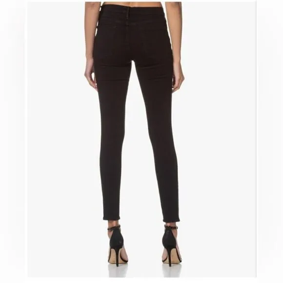 🆕Frame Denim NWT Le Skinny de Jeanne Crop in Film Noir (FR-3)