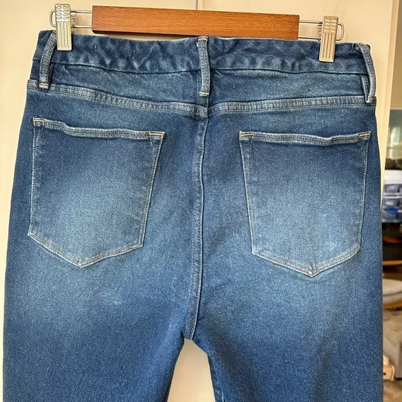 FRAME Le Super High Straight Jeans in Jericho, size 30