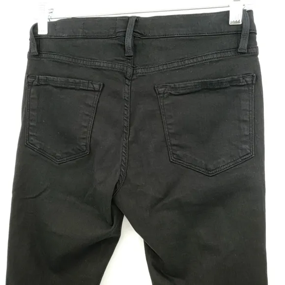 FRAME Women's Le Skinny de Jeanne Distressed Jeas