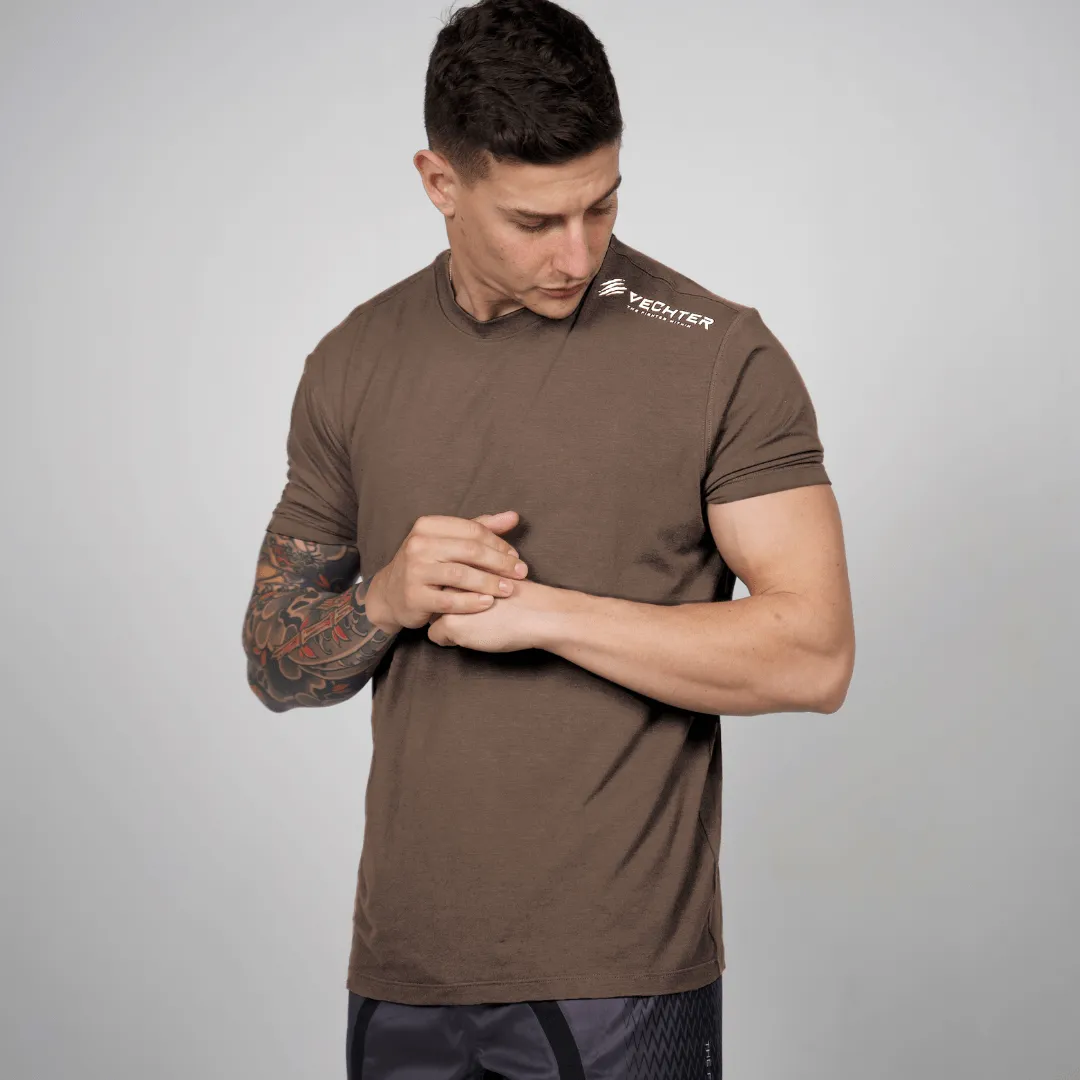 FusionFit Gym T-Shirt - Sand
