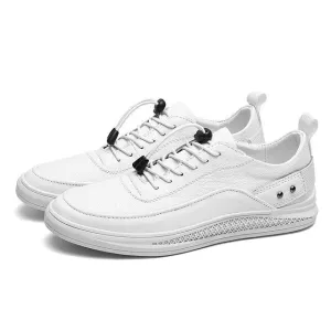 genuine Leather Men Ankle Shoes Casual Flat Handmade Stamping Pattern Lace-up Man Black Shoes moccasins