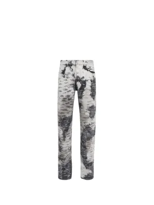 GIVENCHY Distressed slim jeans