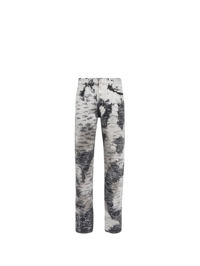 GIVENCHY Distressed slim jeans