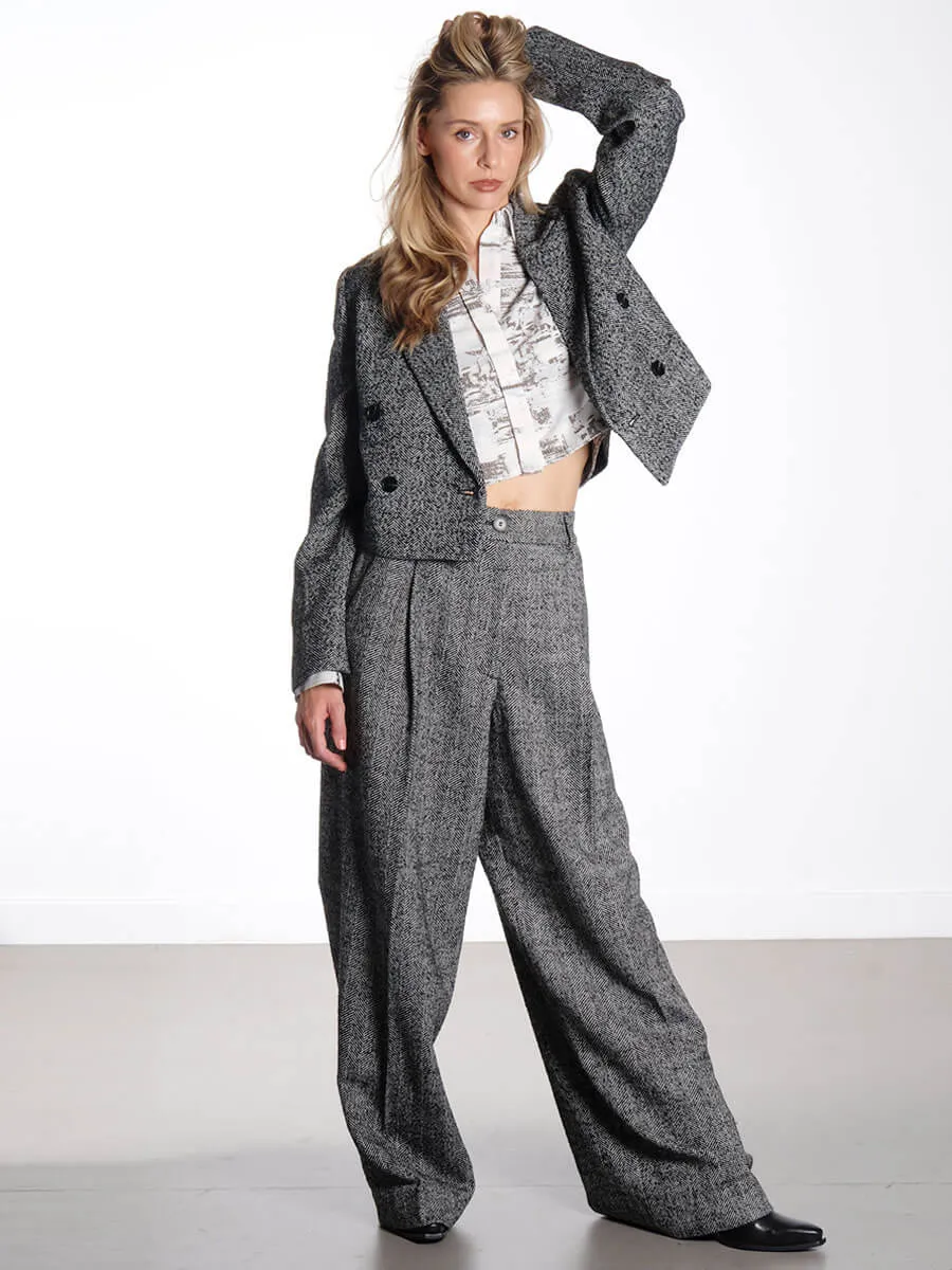 Godly Cropped Blazer