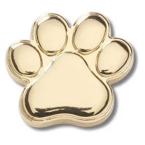 Gold Dog Paw Jibbitz