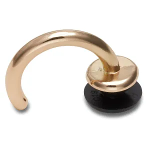 Gold Earring Ring Jibbitz