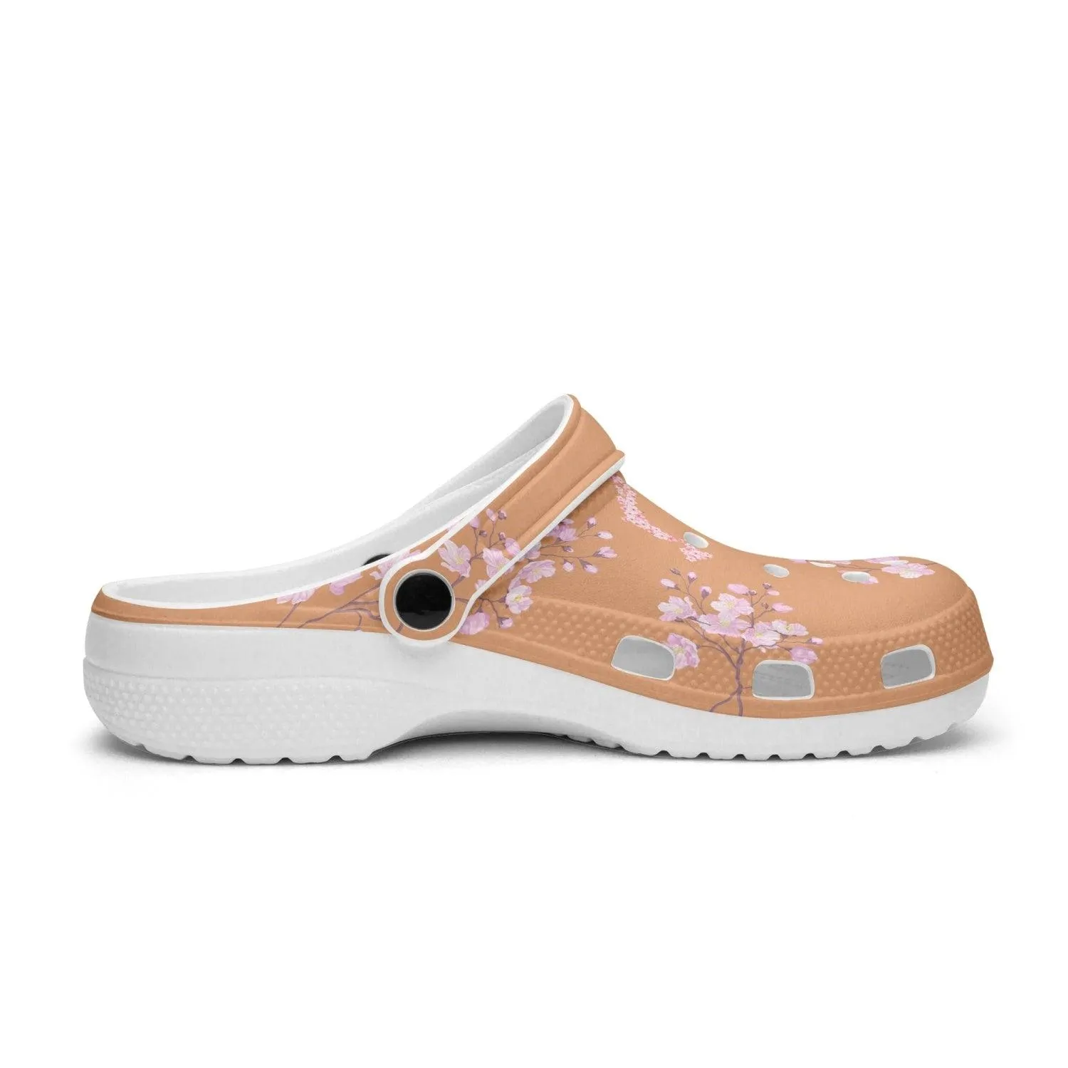 Golden Leaves & Sakura Clogs