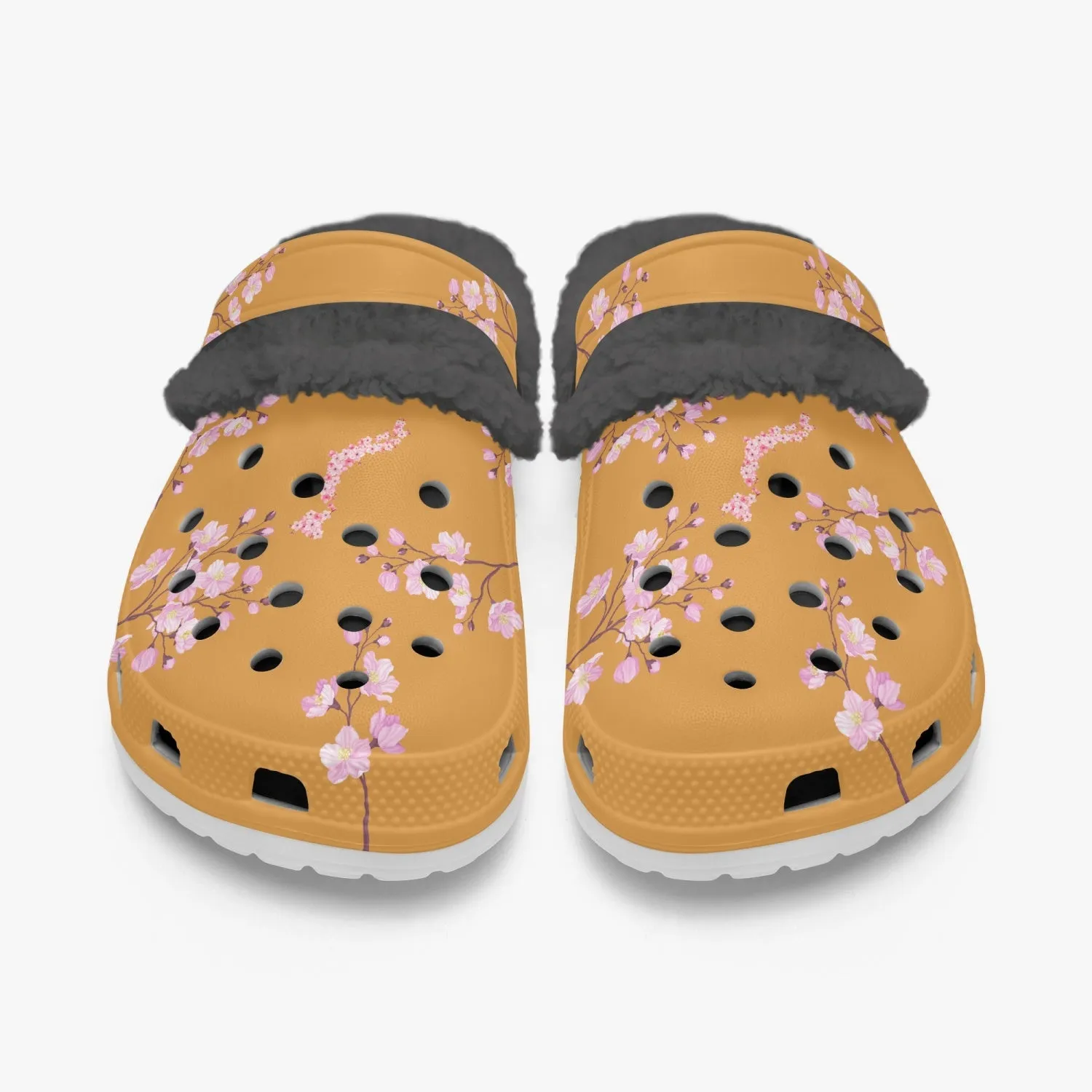 Golden Leaves & Sakura Clogs
