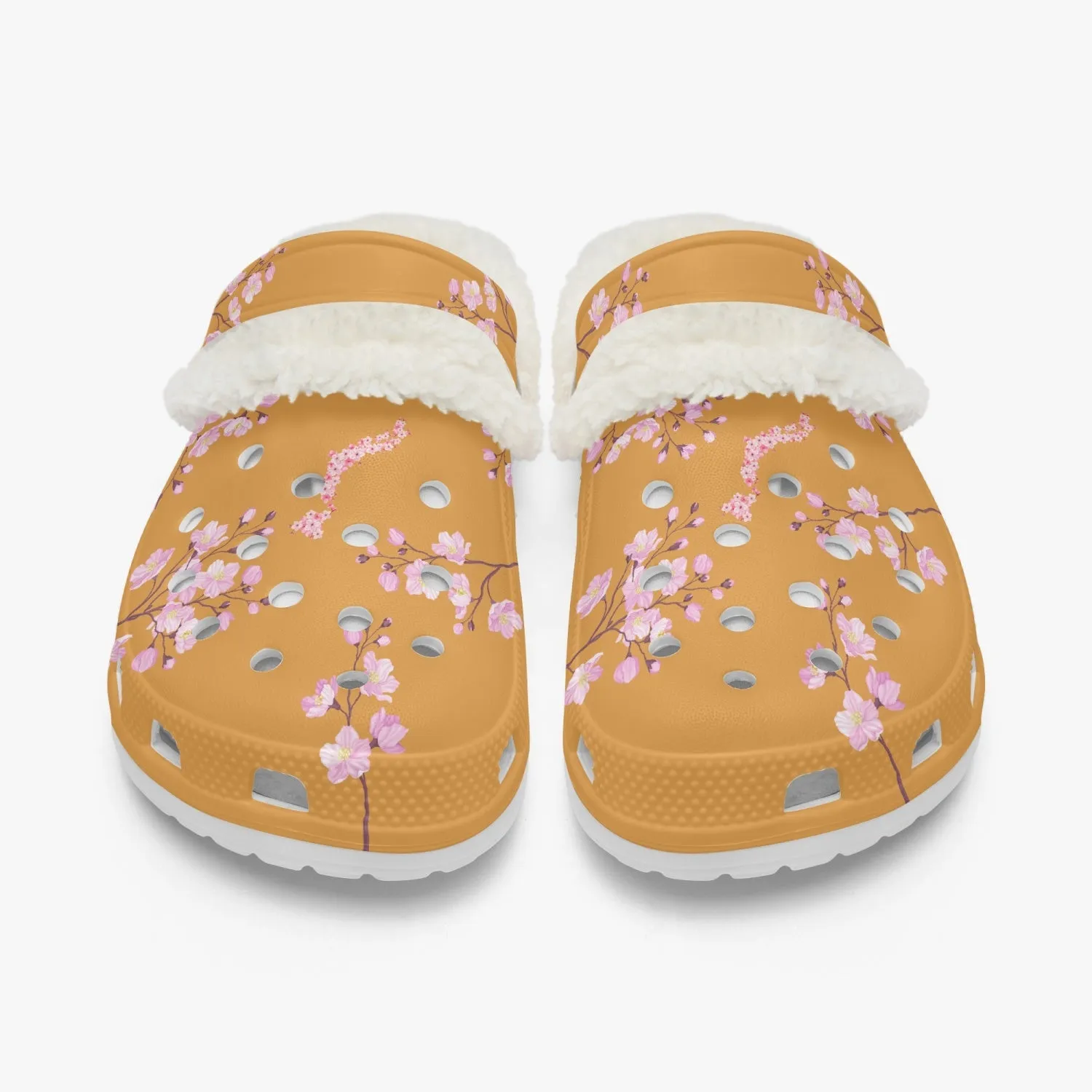 Golden Leaves & Sakura Clogs