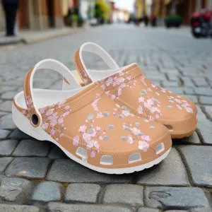 Golden Leaves & Sakura Clogs
