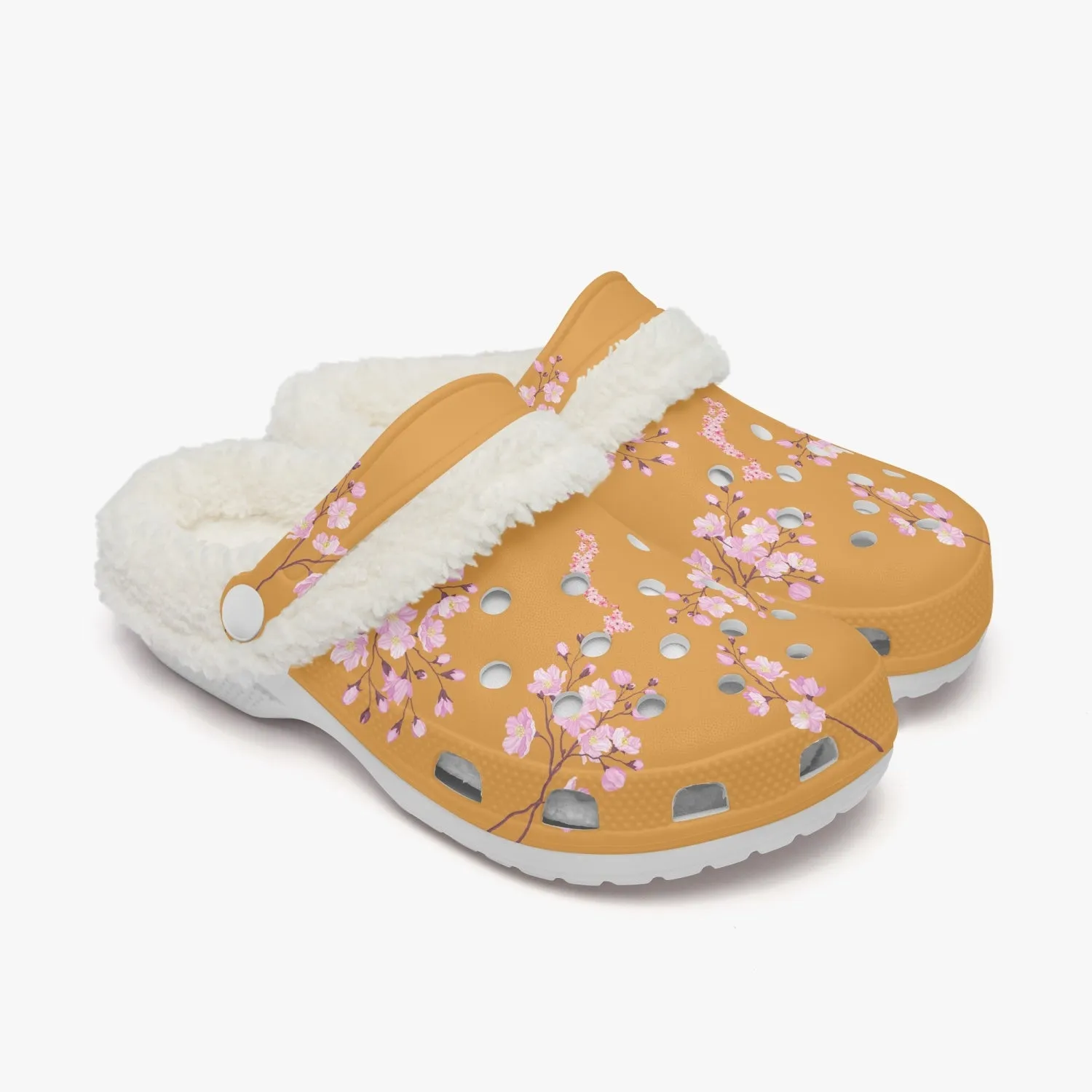 Golden Leaves & Sakura Clogs