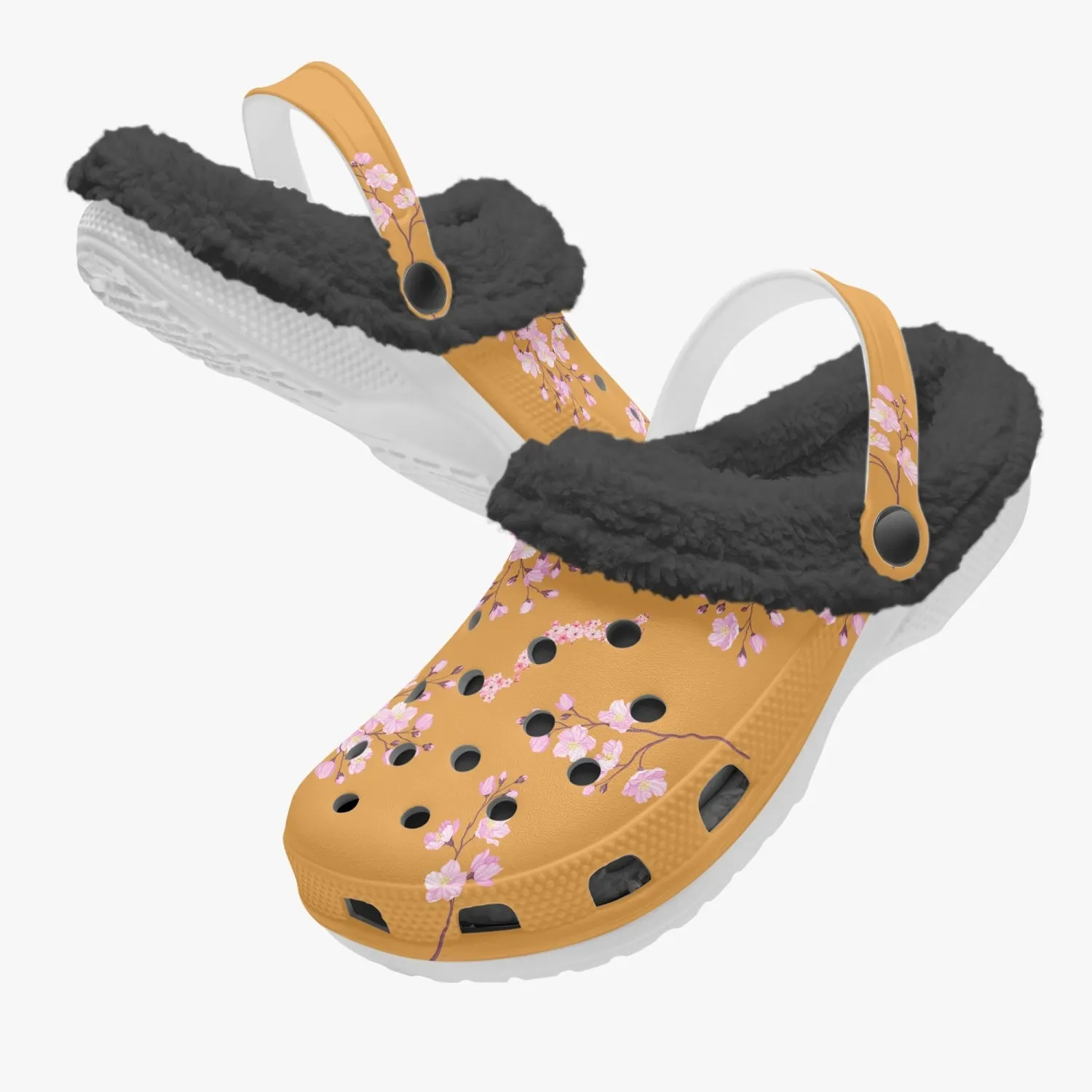 Golden Leaves & Sakura Clogs