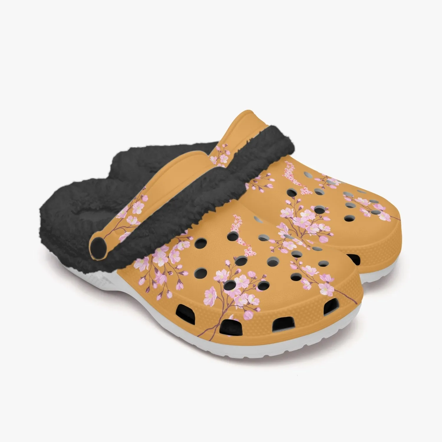 Golden Leaves & Sakura Clogs